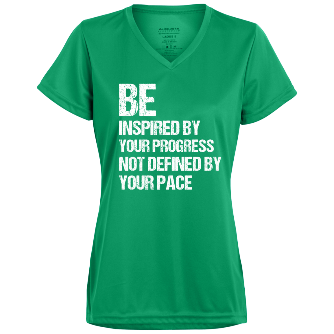 Women's Inspirational Top Be inspired by your progress, not defined by your pace