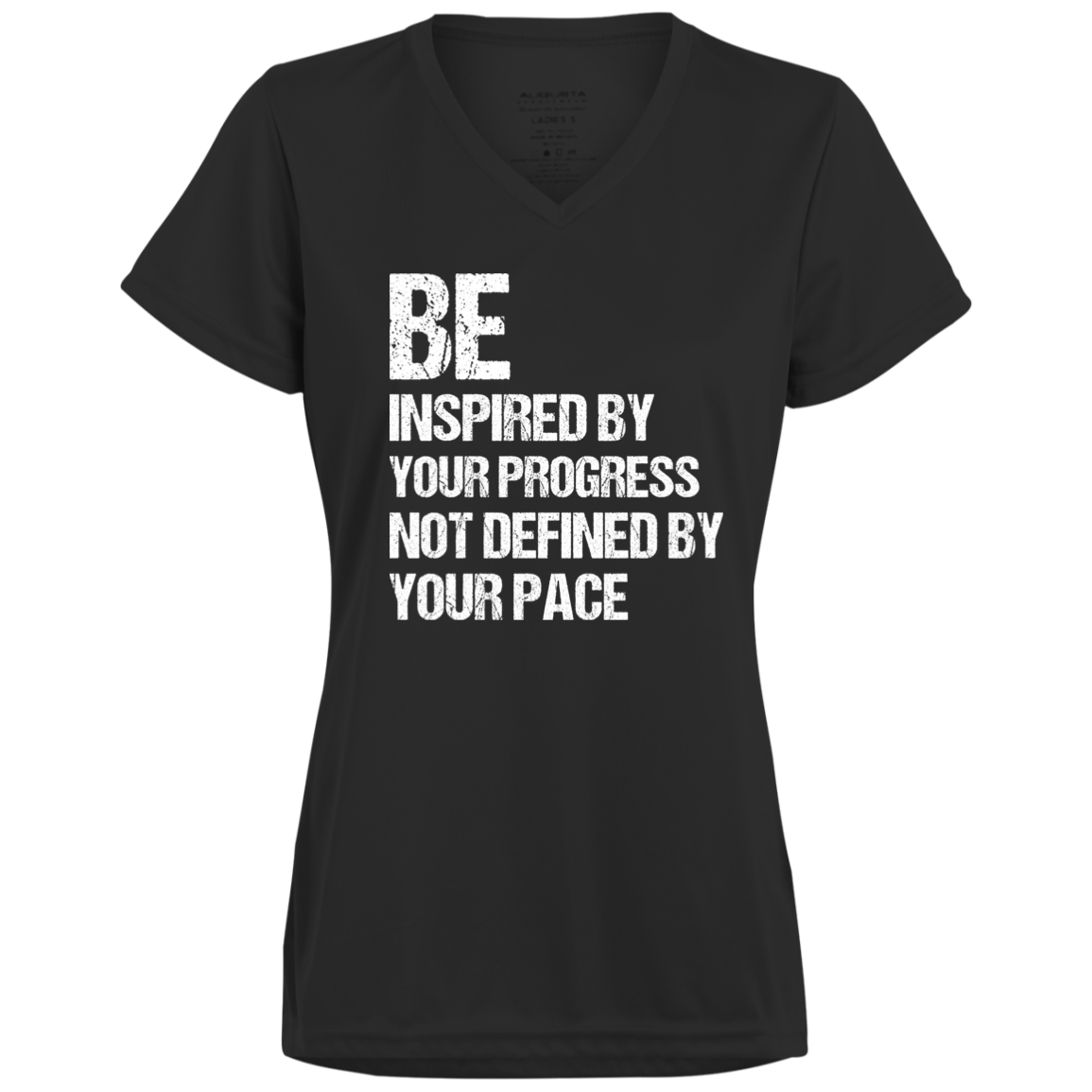 Women's Inspirational Top Be inspired by your progress, not defined by your pace