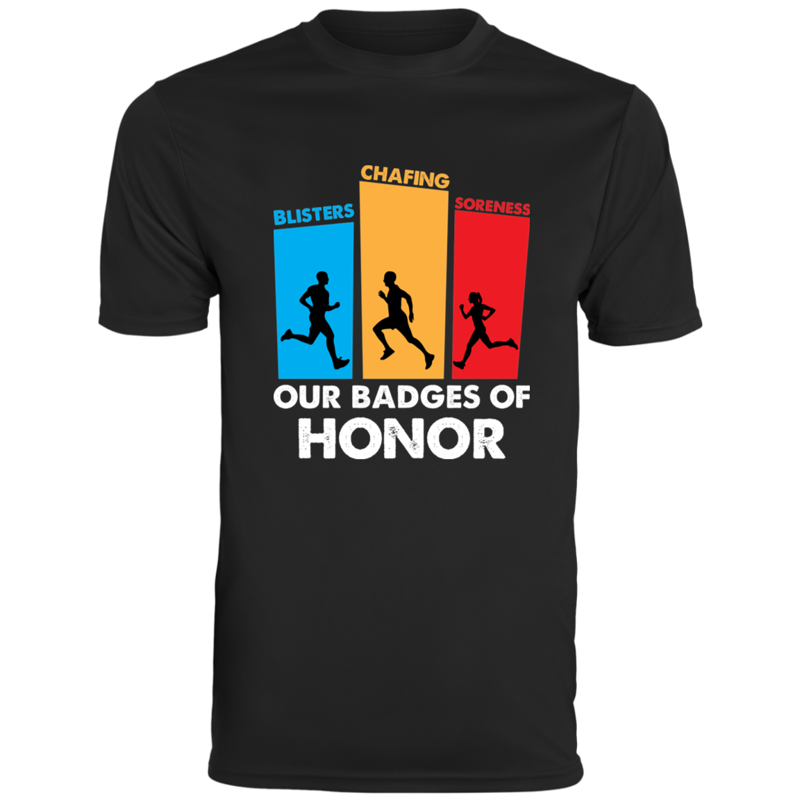 Men's Inspirational Top Blisters, chafing, soreness - our badges of honor
