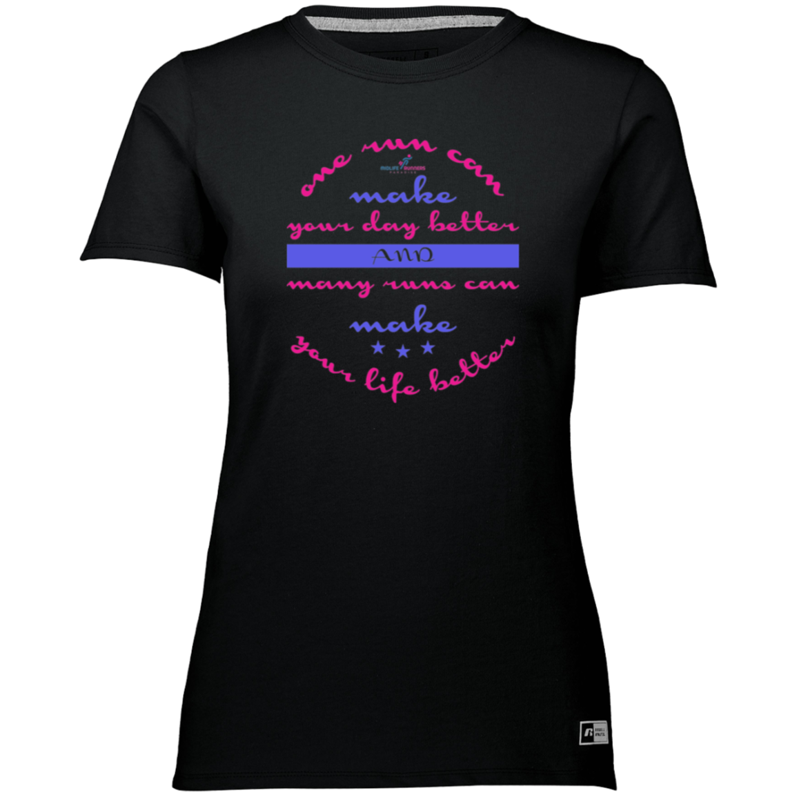 DawnsDesign 64STTX Ladies’ Essential Dri-Power Tee