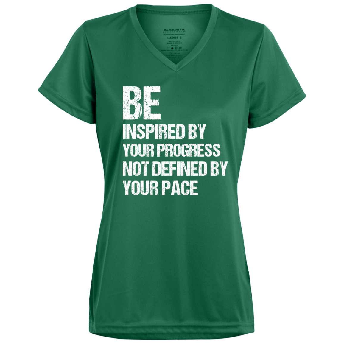 Women's Inspirational Top Be inspired by your progress, not defined by your pace
