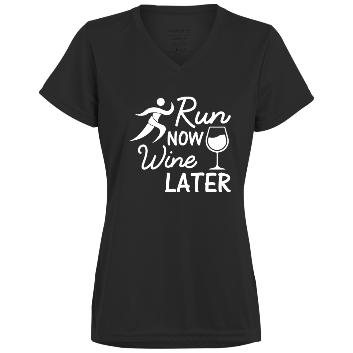 Women's Inspirational Top Run now, wine later