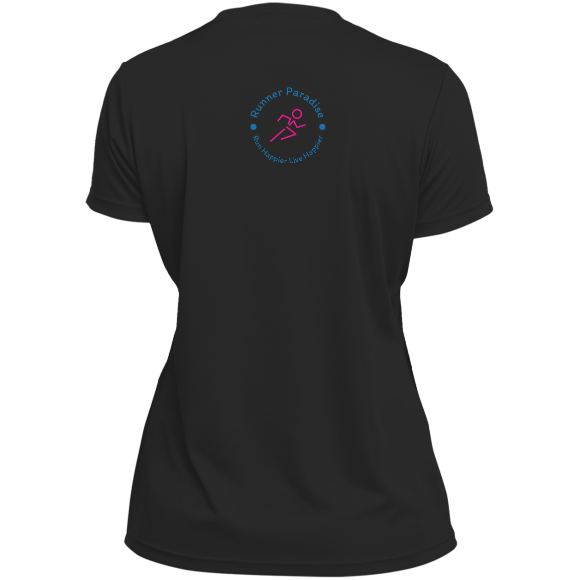 Women's Inspirational Top Run because you can, and let every step inspire you