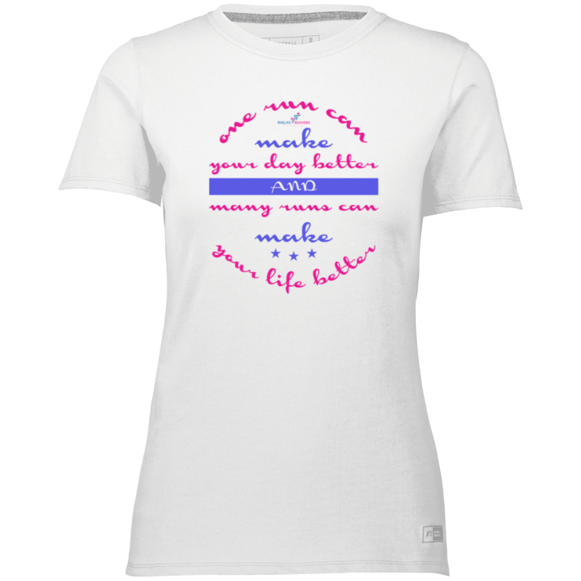 DawnsDesign 64STTX Ladies’ Essential Dri-Power Tee