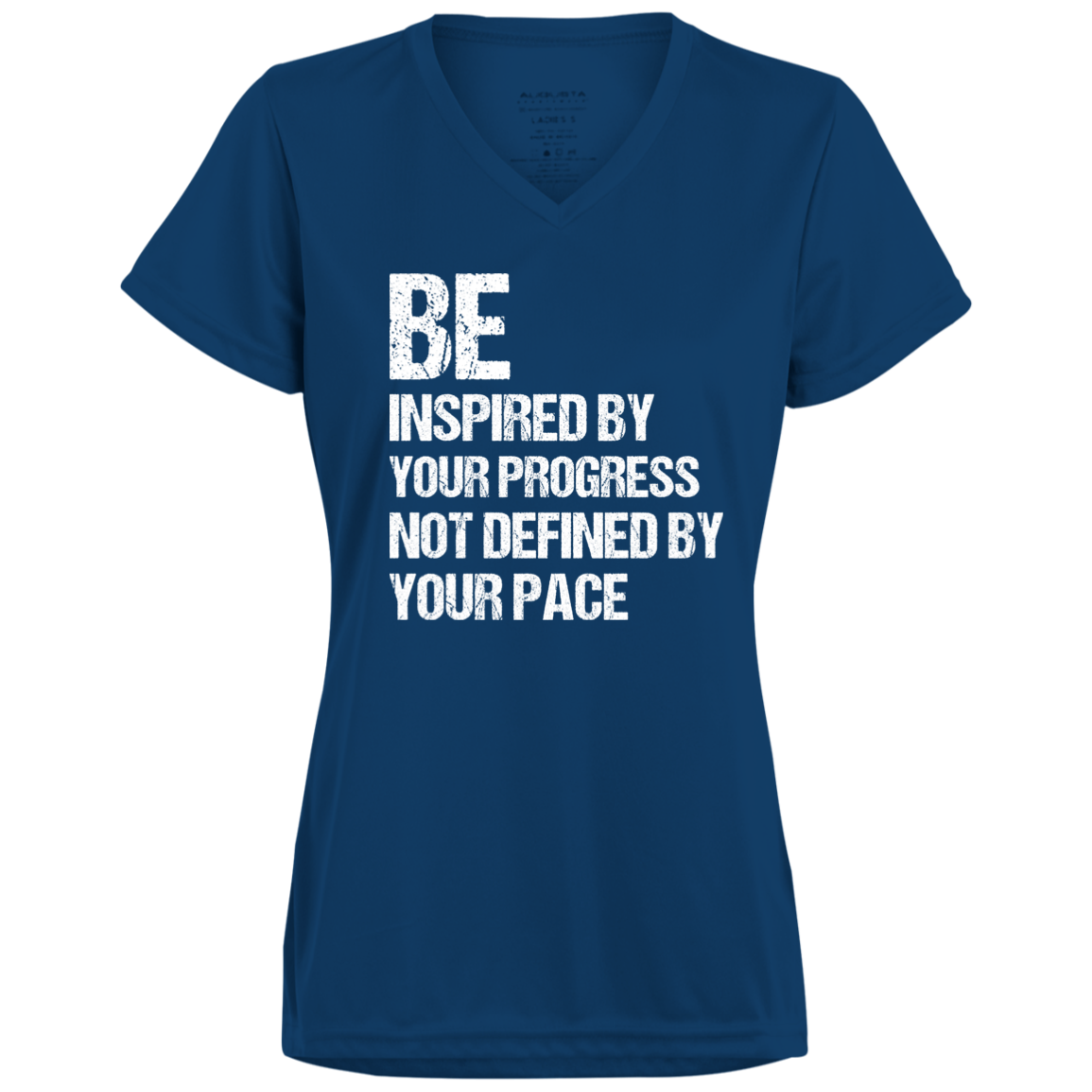 Women's Inspirational Top Be inspired by your progress, not defined by your pace