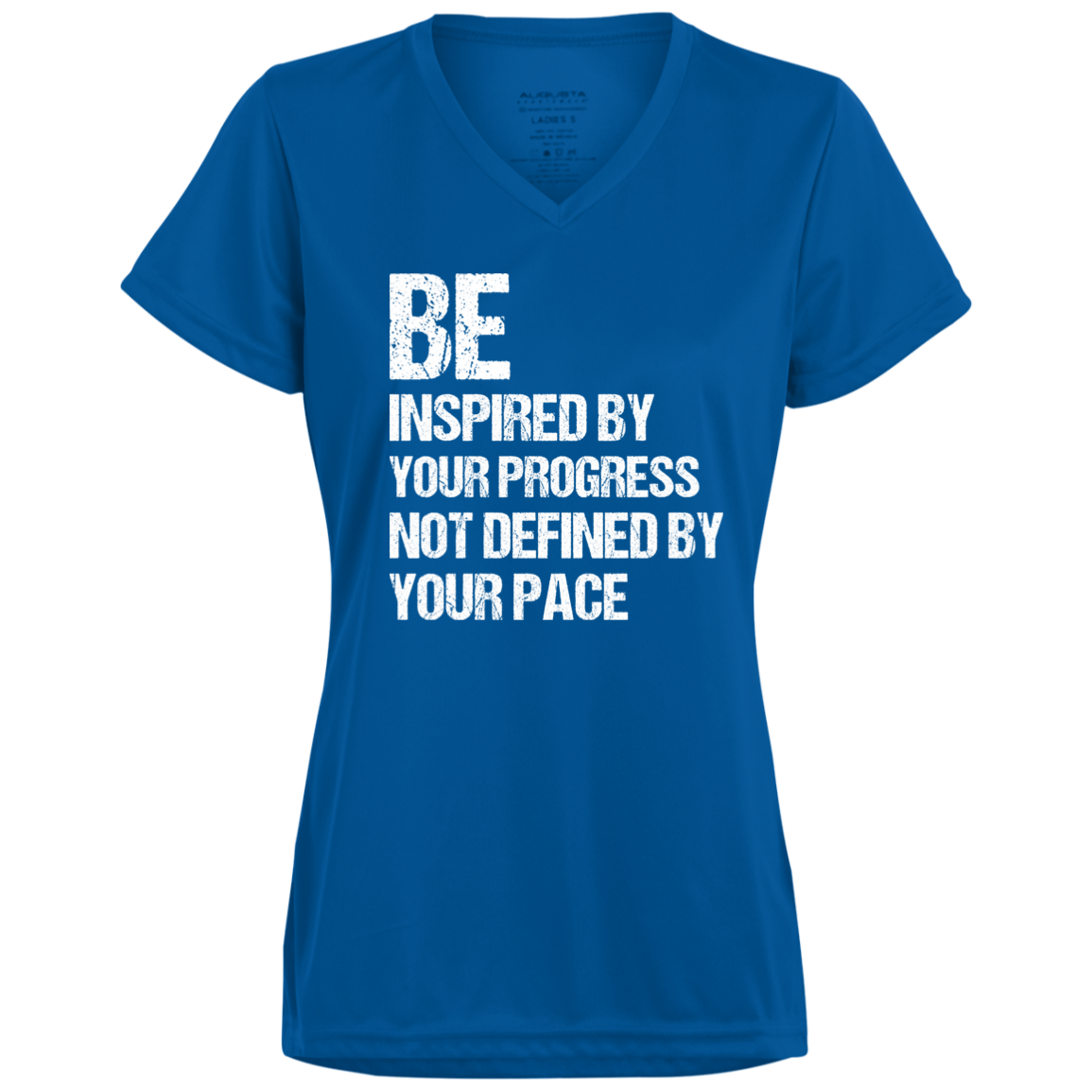 Women's Inspirational Top Be inspired by your progress, not defined by your pace