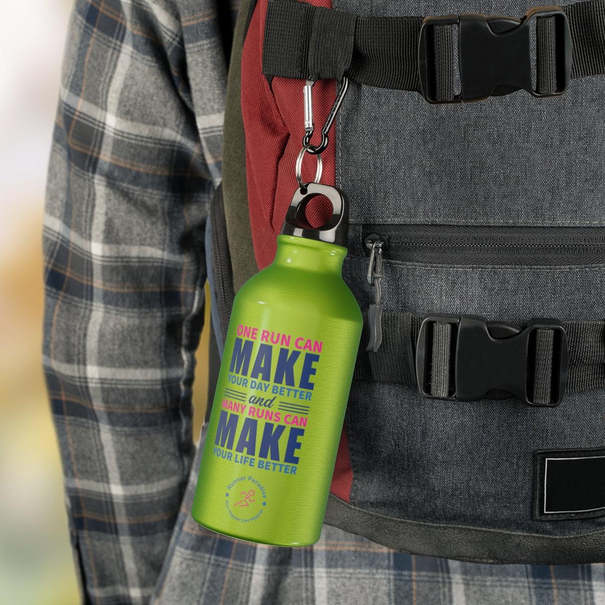 Runners Water Bottle Bright Blue - Runner Paradise