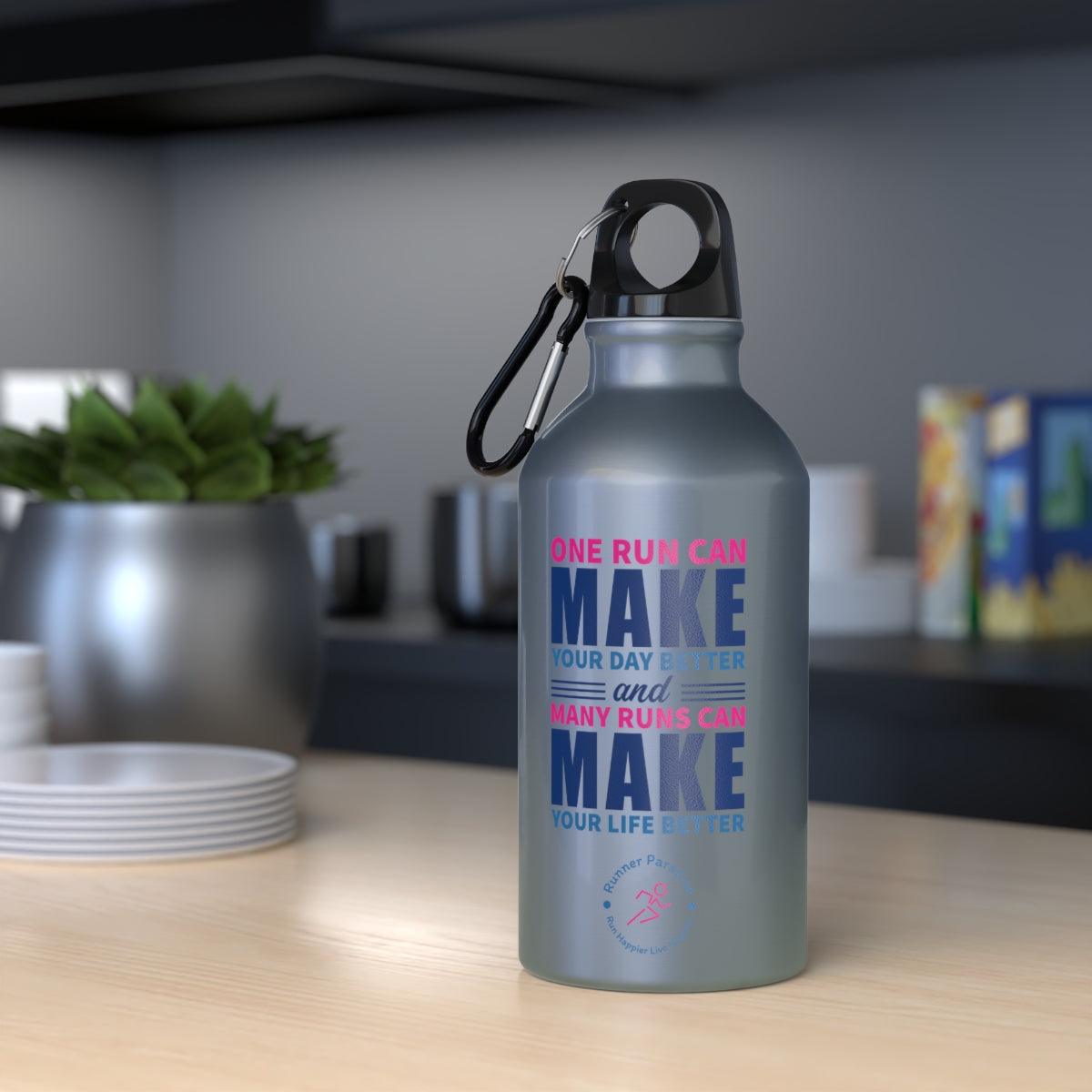 Runners Water Bottle Bright Blue - Runner Paradise