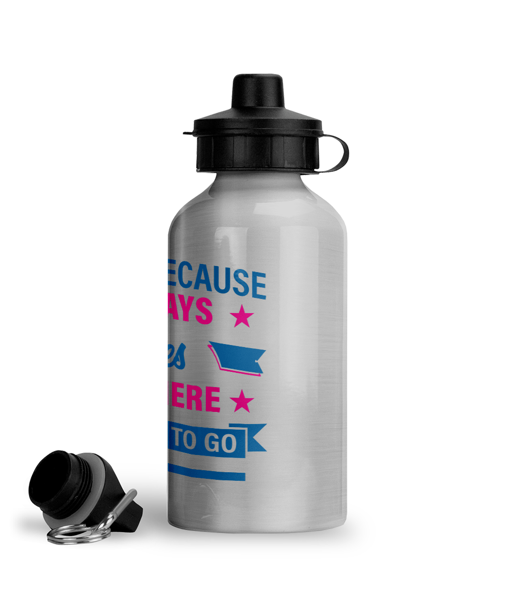 Sport Water Bottle in Aluminium