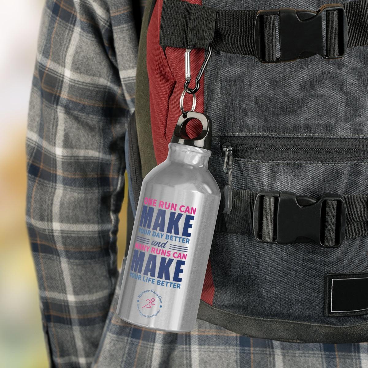 Runners Water Bottle Bright Blue - Runner Paradise
