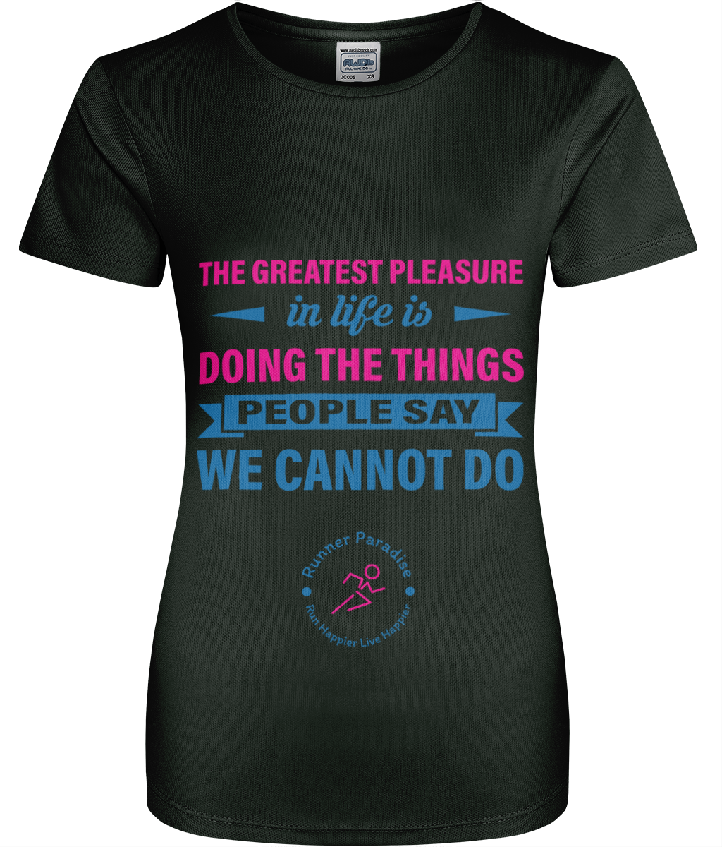Women's Recycled Cool T-shirt Quote 3