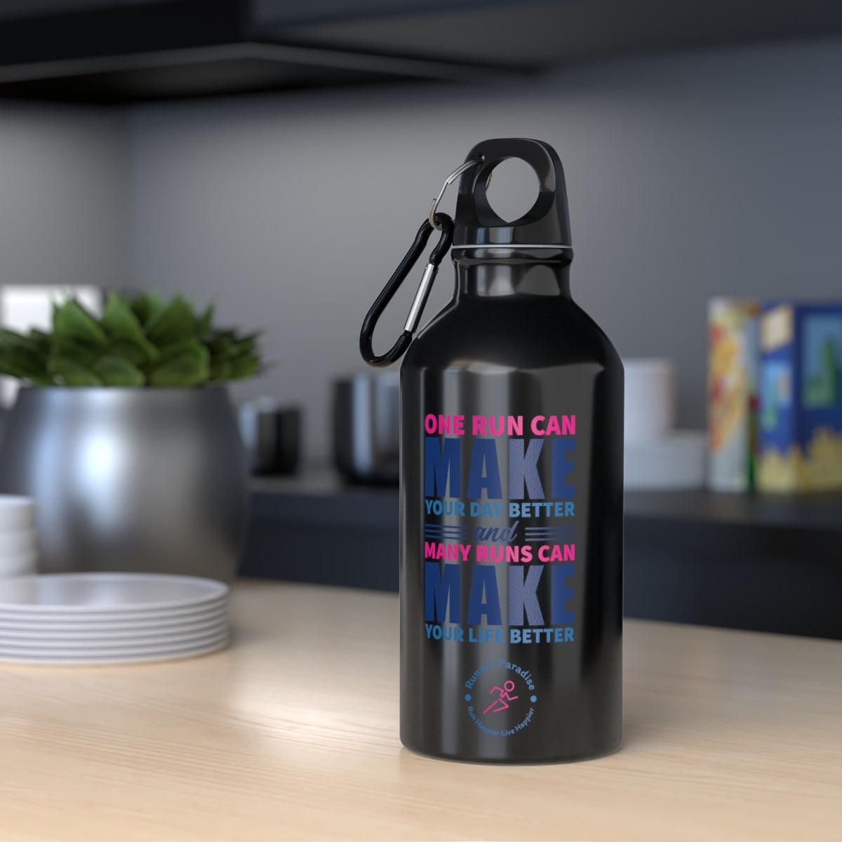 Runners Water Bottle Bright Blue - Runner Paradise