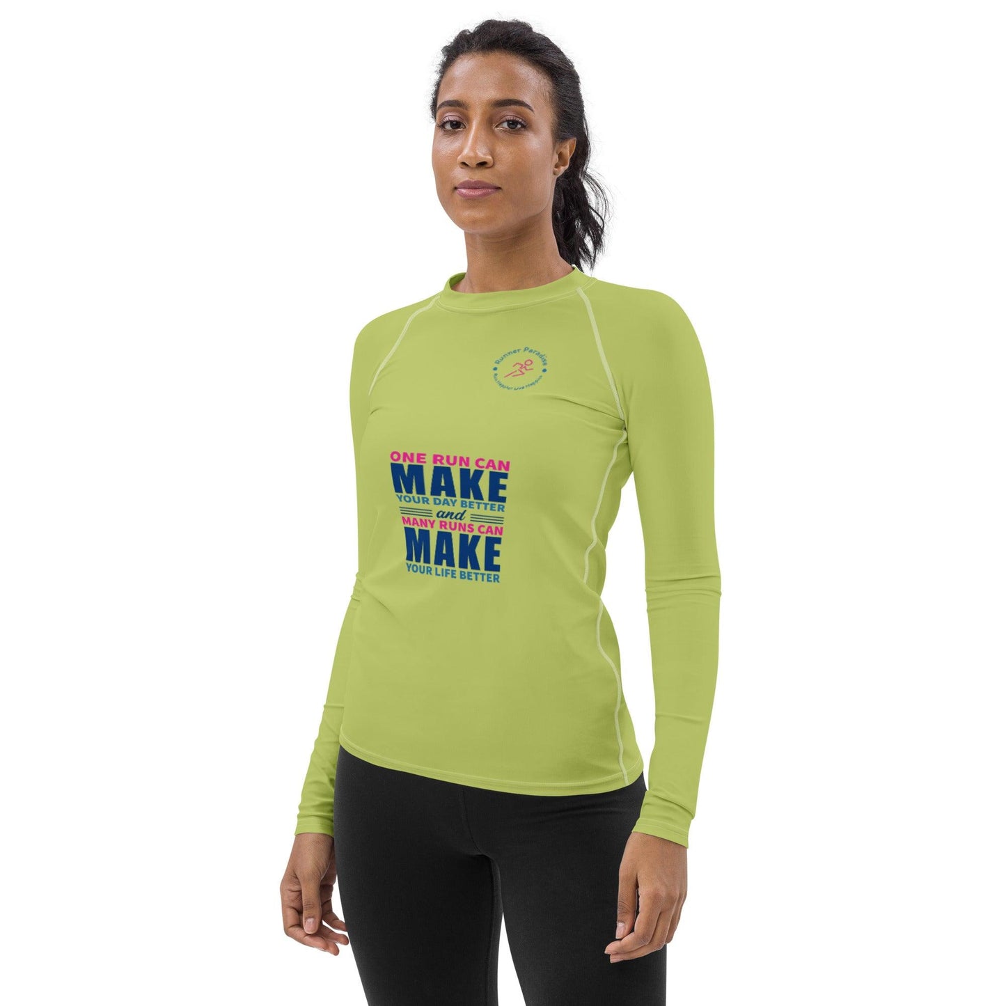 Women's Rash Guard - Runner Paradise