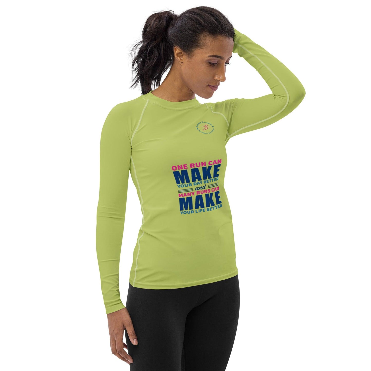 Women's Rash Guard - Runner Paradise