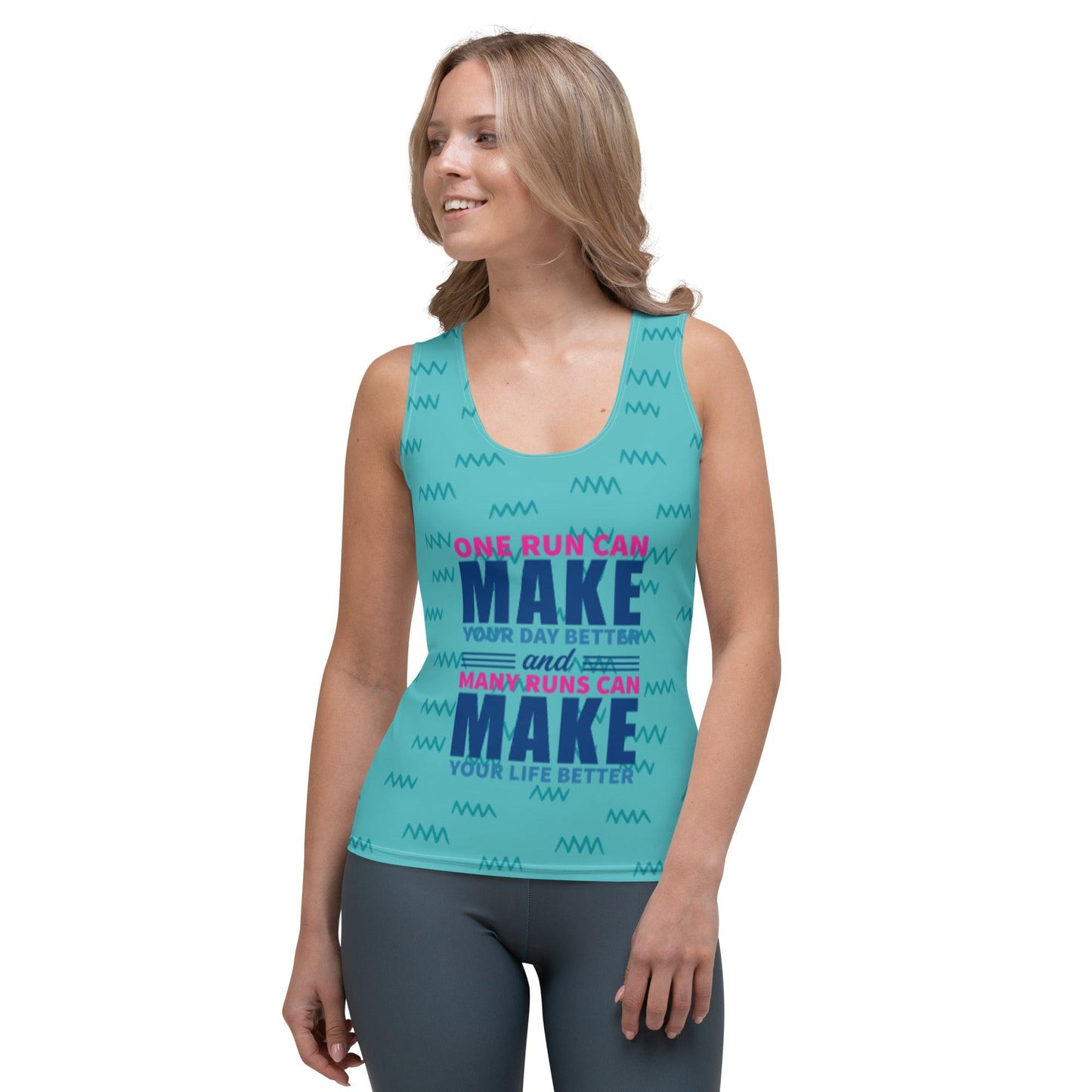 Sublimation Cut & Sew Tank Top - Runner Paradise