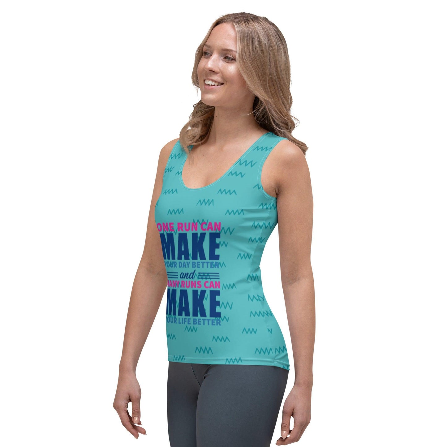 Sublimation Cut & Sew Tank Top - Runner Paradise