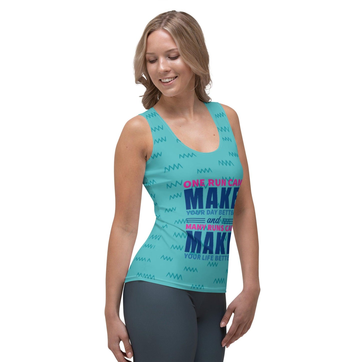 Sublimation Cut & Sew Tank Top - Runner Paradise