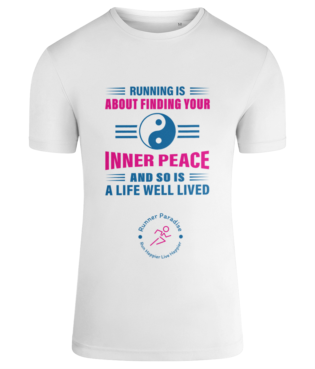 Men's Marathon Runner Inner Peace Shirt