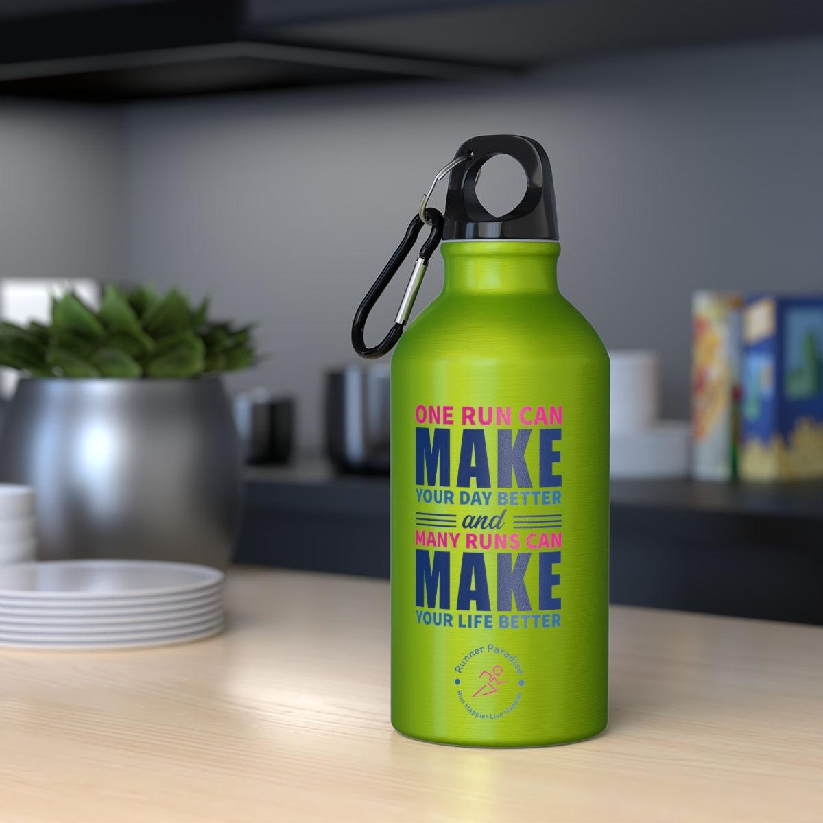 Runners Water Bottle Bright Blue - Runner Paradise