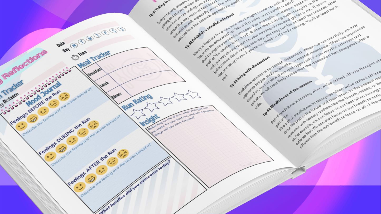 A running Journal for YOU to note  your running journey with a difference - HOW IS RUNNING CHANGING YOUR LIFE? -  Runner Paradise