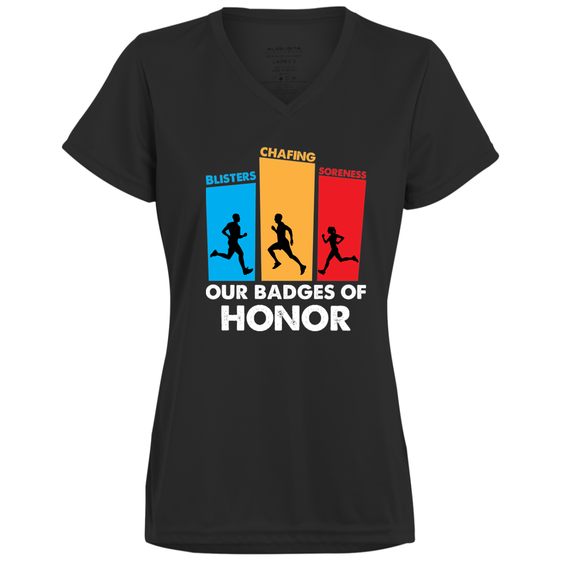 Women's Inspirational Top Blisters, chafing, soreness - our badges of honor