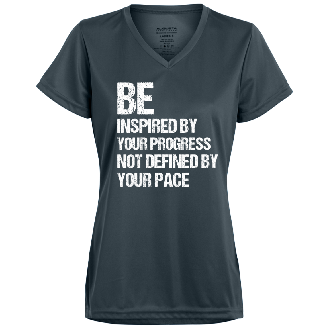 Women's Inspirational Top Be inspired by your progress, not defined by your pace