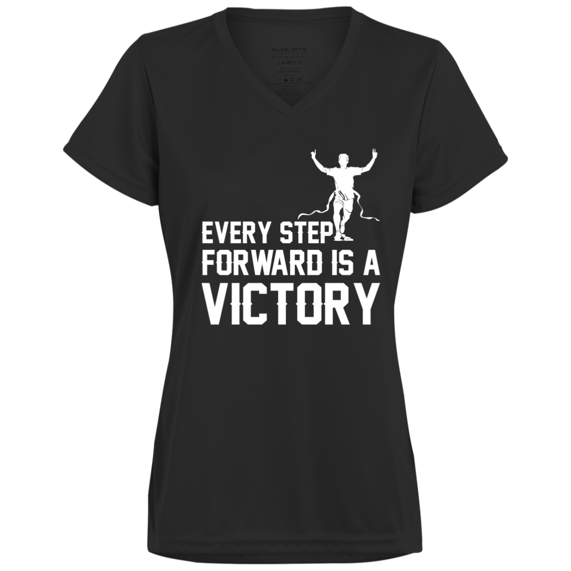 Women's Inspirational Top Every step forward is a victory
