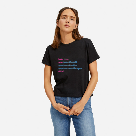 Empowering Women's Running Shirt