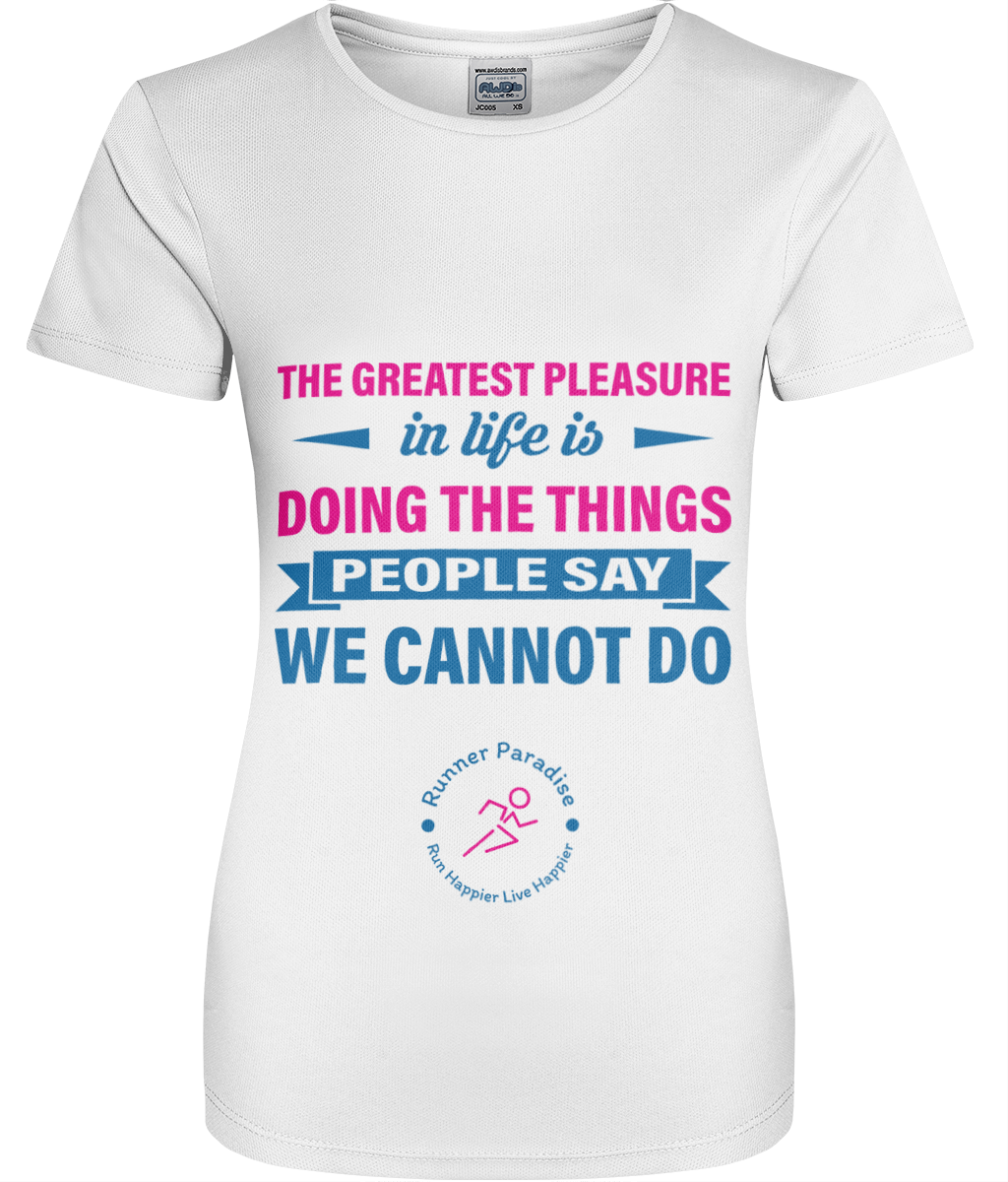 Women's Recycled Cool T-shirt Quote 3