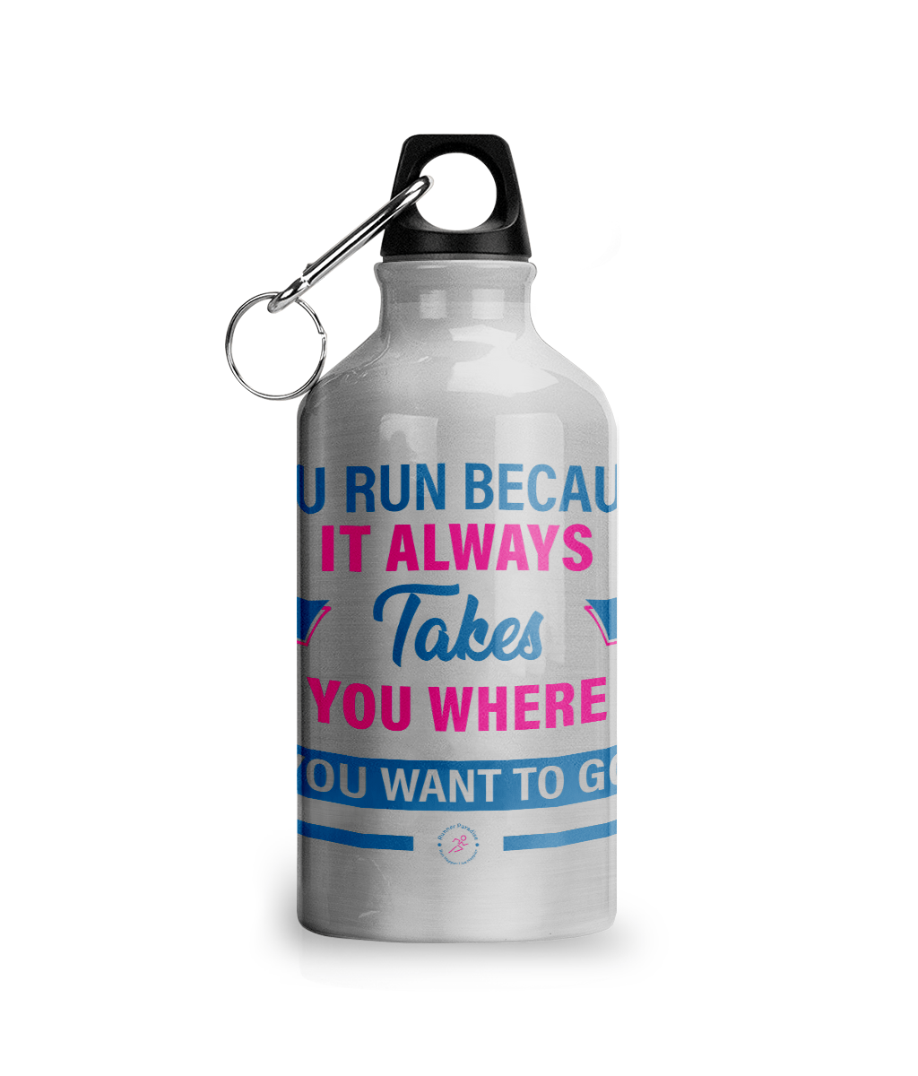 Sport Water Bottle in Aluminium