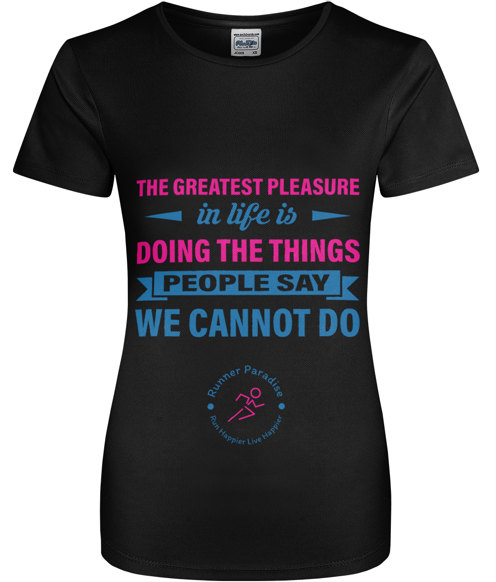 Women's Recycled Cool T-shirt Quote 3