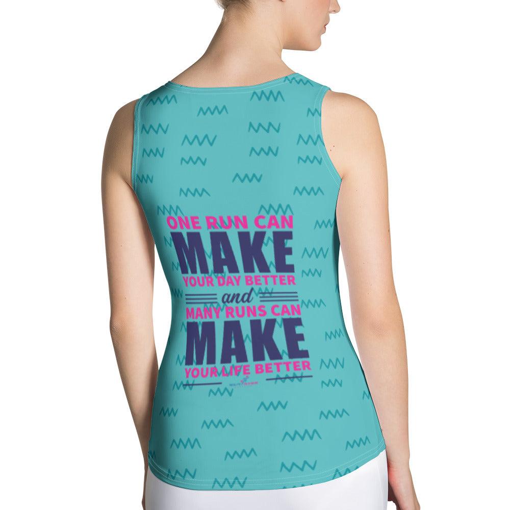 Sublimation Cut & Sew Tank Top -  Runner Paradise