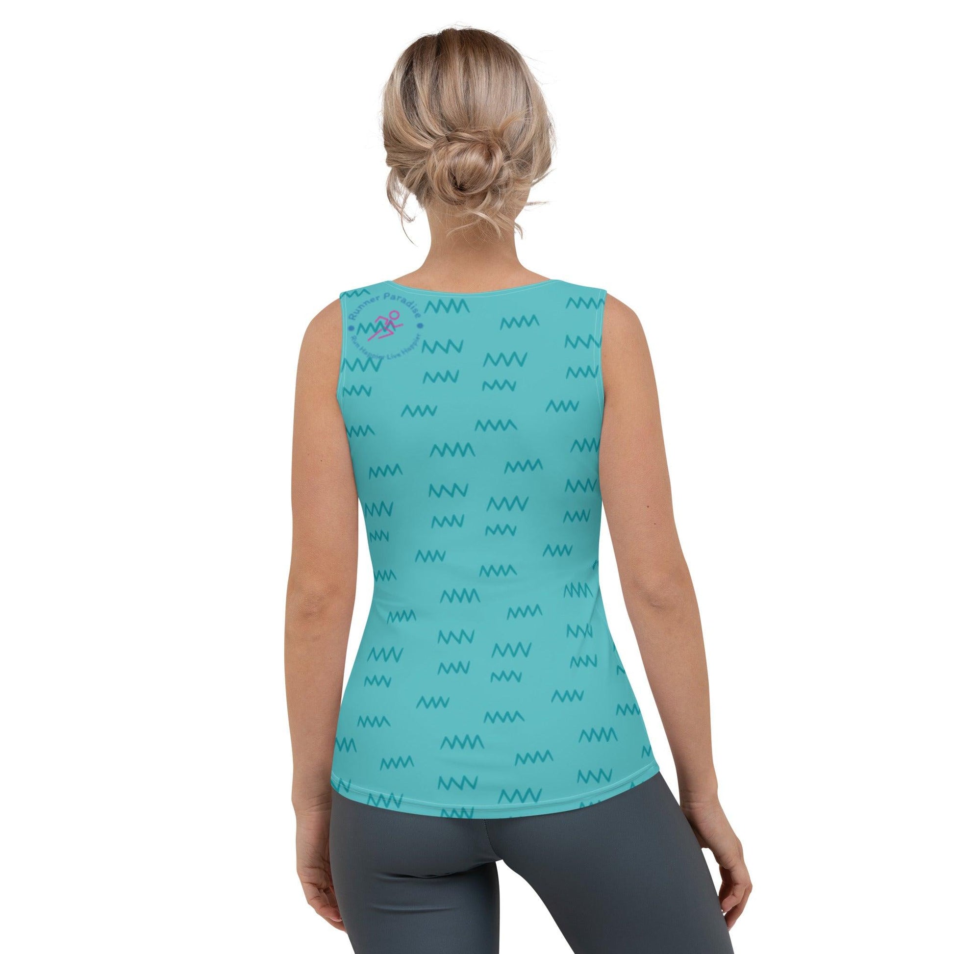 Sublimation Cut & Sew Tank Top -  Runner Paradise
