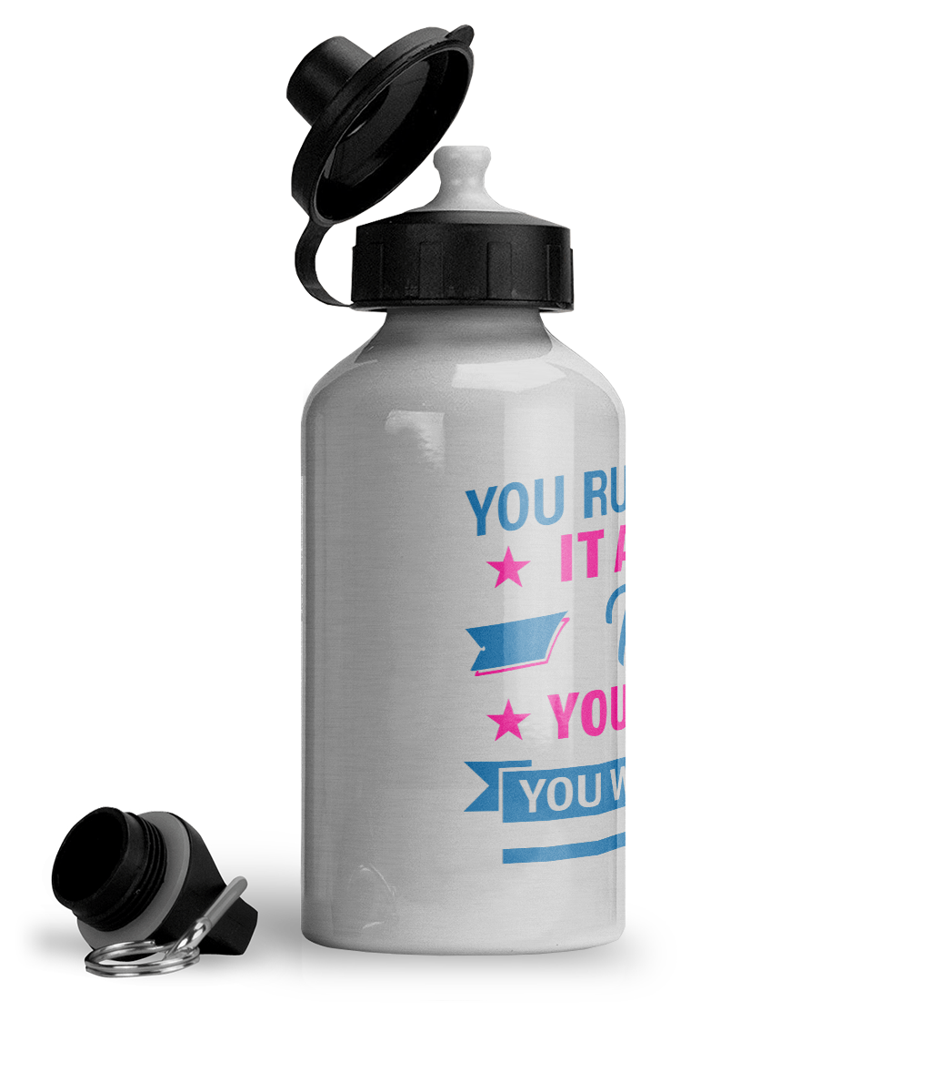 Sport Water Bottle in Aluminium